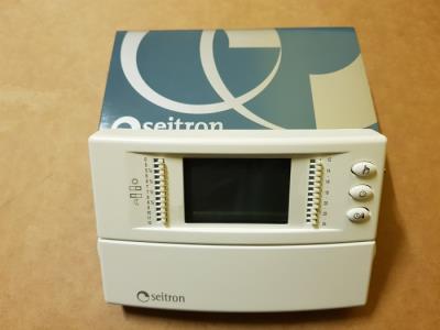 SEITRON Kit radio - Termostato digitale a batteria con ricevitore